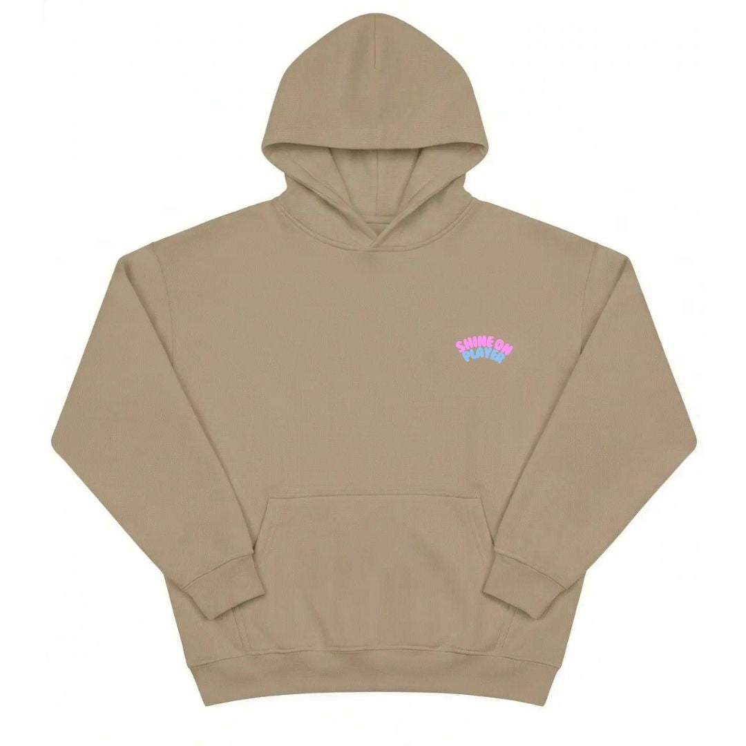 Fleece-Lined Oversized Hoodies [Dark Grey | White | Khaki | Pink] image 10