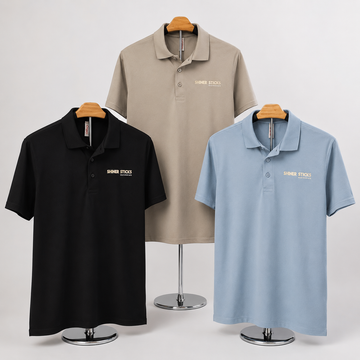 Microfibre Polo T-Shirt Unisex [Black | Grey | Blue]