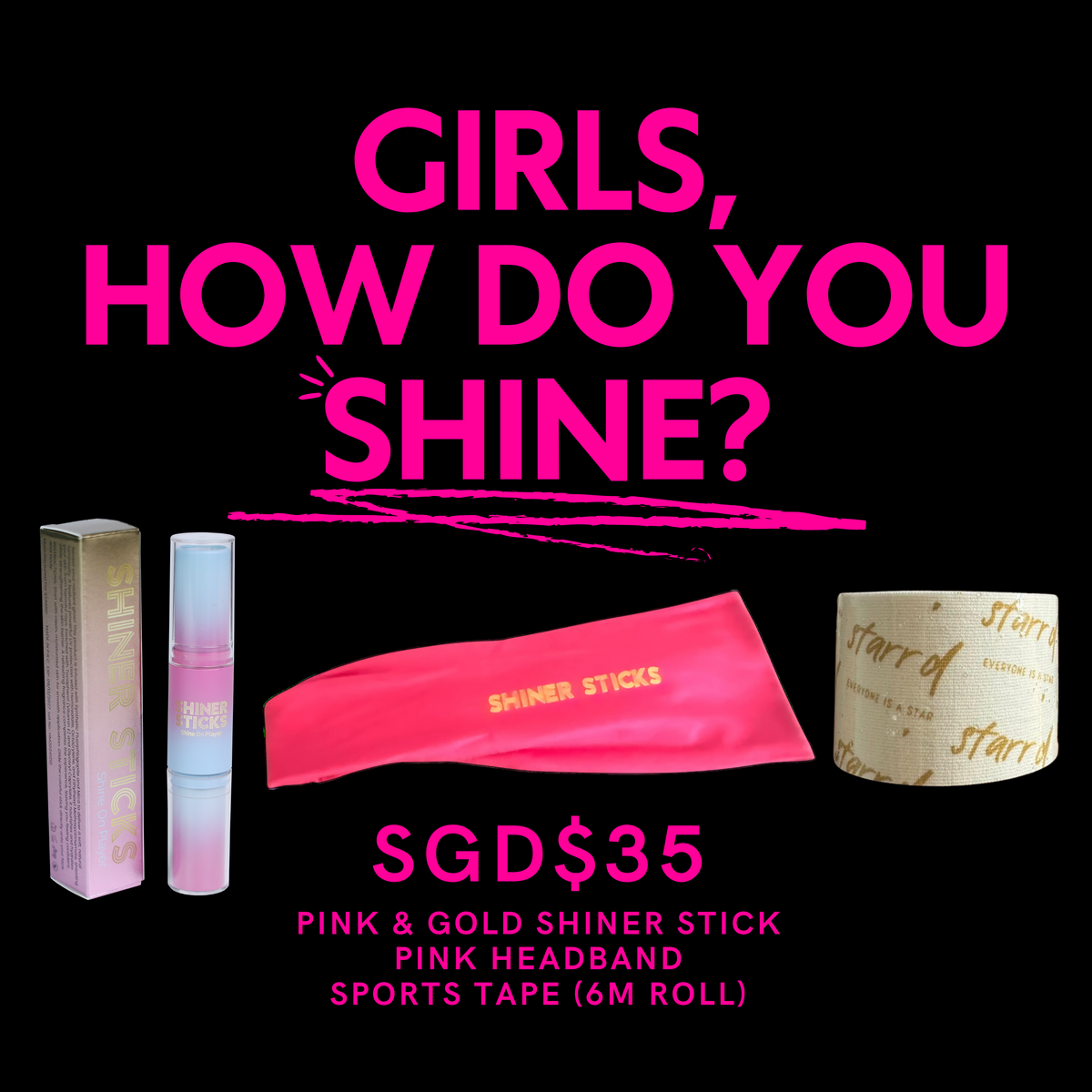 Starr'd Athletics International Women's Day "GIRLS, HOW DO YOU SHINE?" image 0