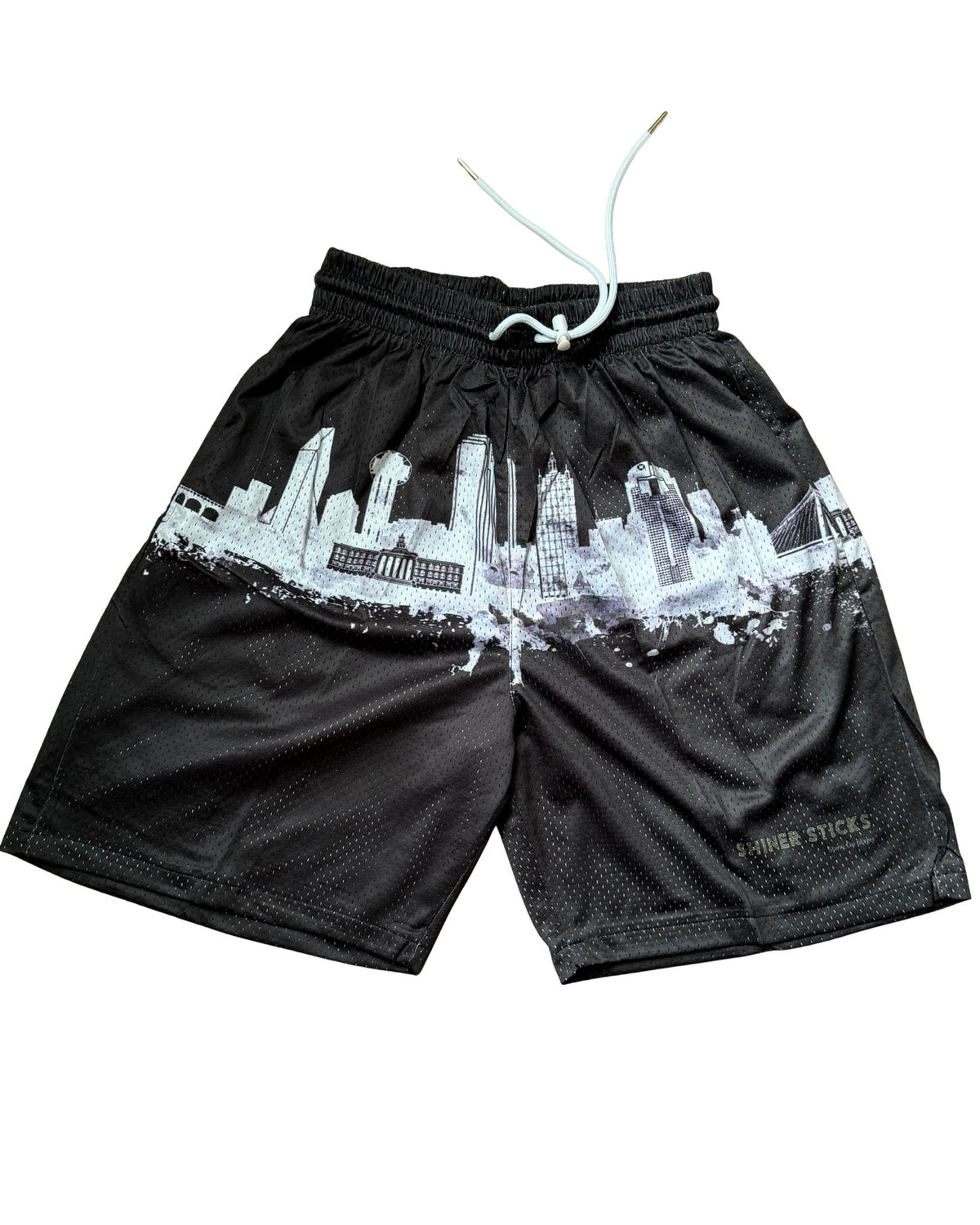 Dallas Skyline Mesh Athletic Shorts image 4
