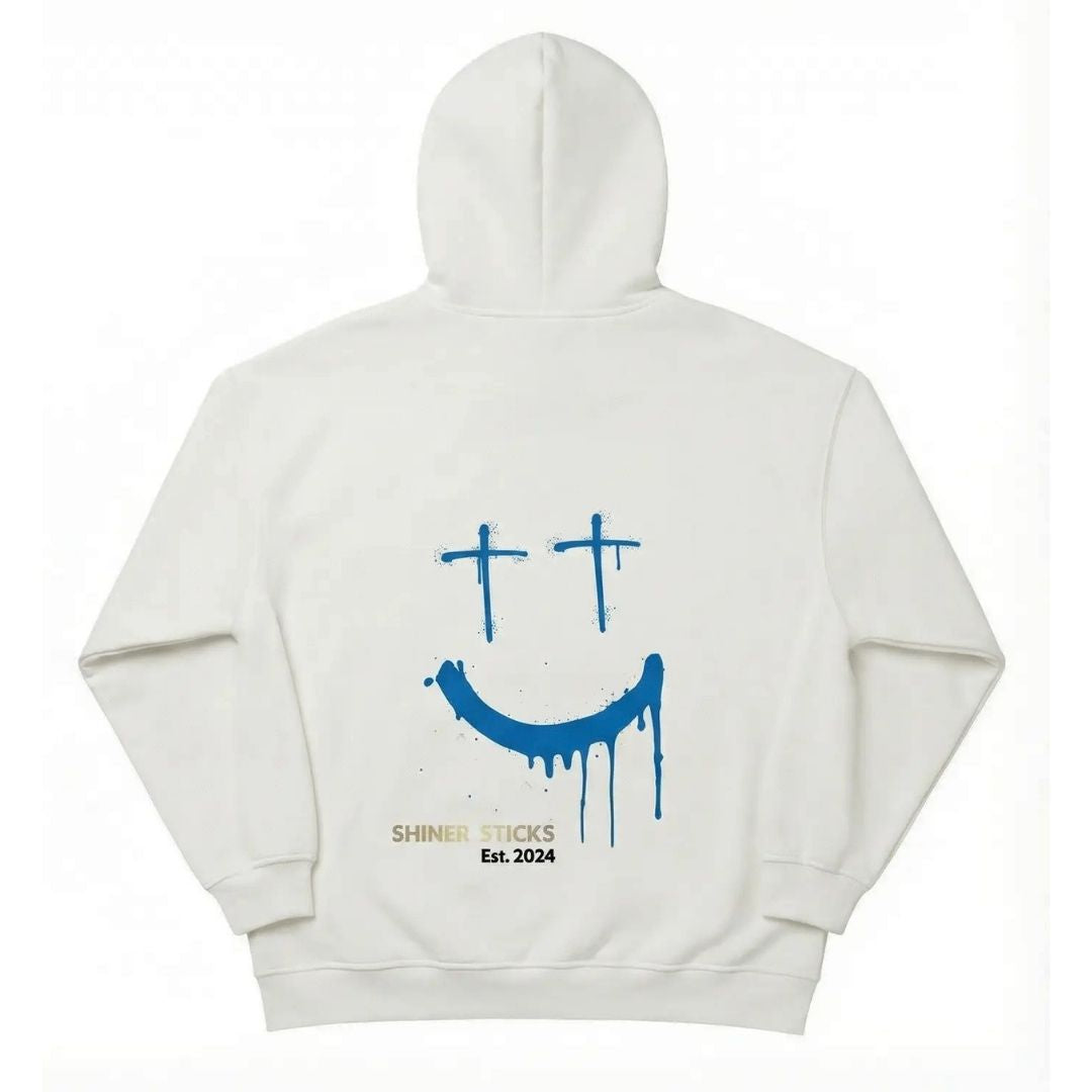 Fleece-Lined Oversized Hoodies [Dark Grey | White | Khaki | Pink] image 9