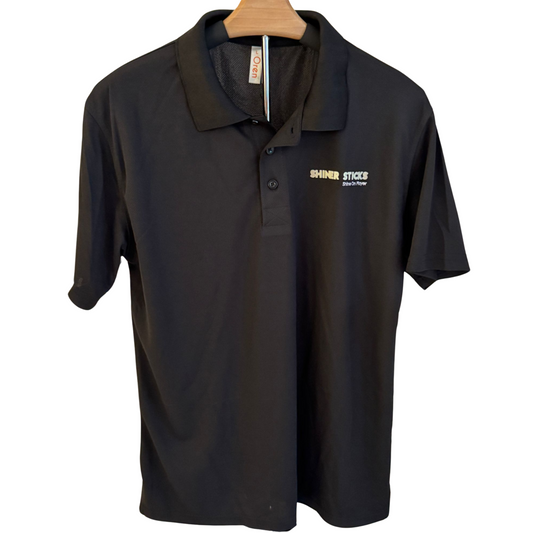 Microfibre Polo T-Shirt Unisex [Black | Grey | Blue] image 1