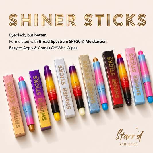 SHINER STICKS - NAVY & MAROON image 1