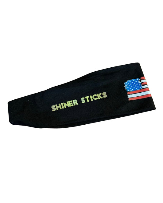 USA BLACK SPORTS HEADBAND image 1