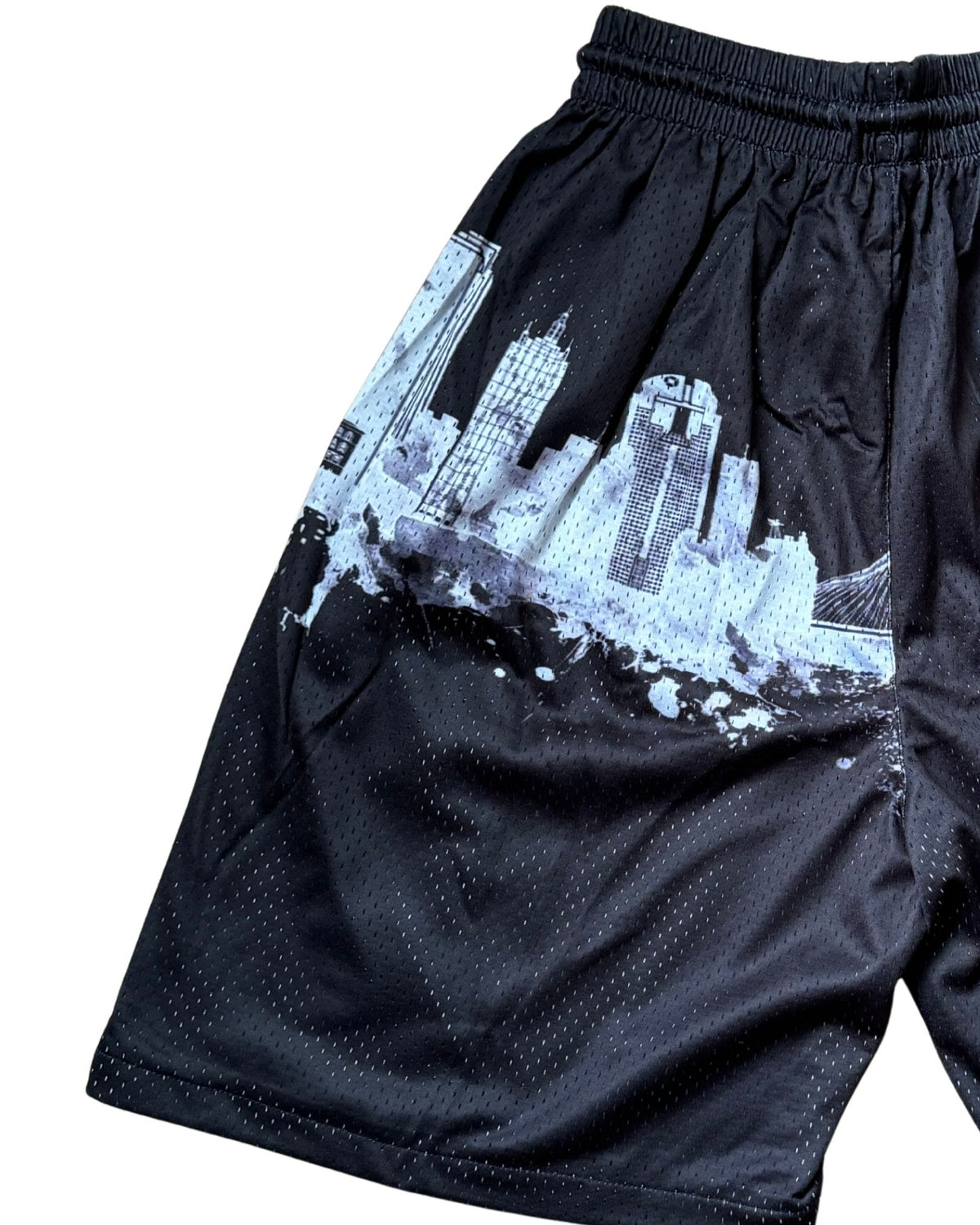 Dallas Skyline Mesh Athletic Shorts image 3