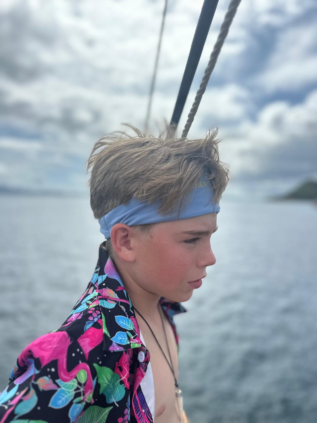 BLUE SPORTS HEADBAND image 1
