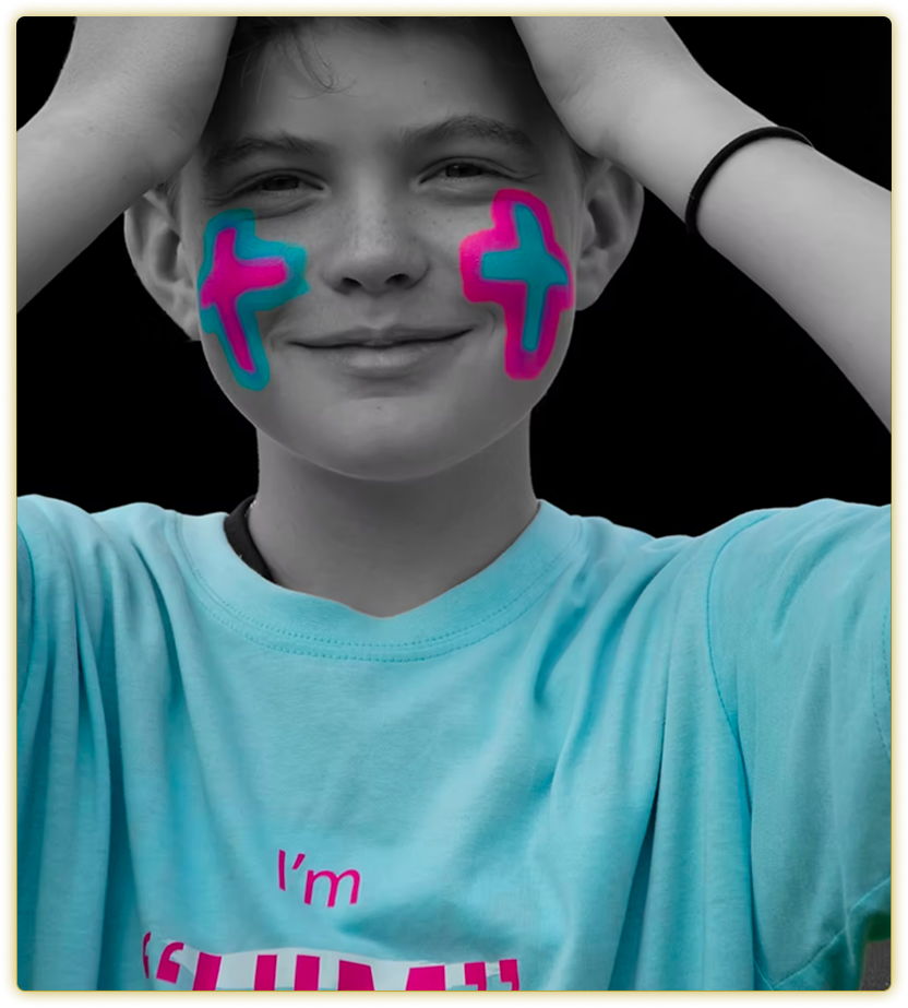 SHINER STICKS - PINK & BLUE image 4