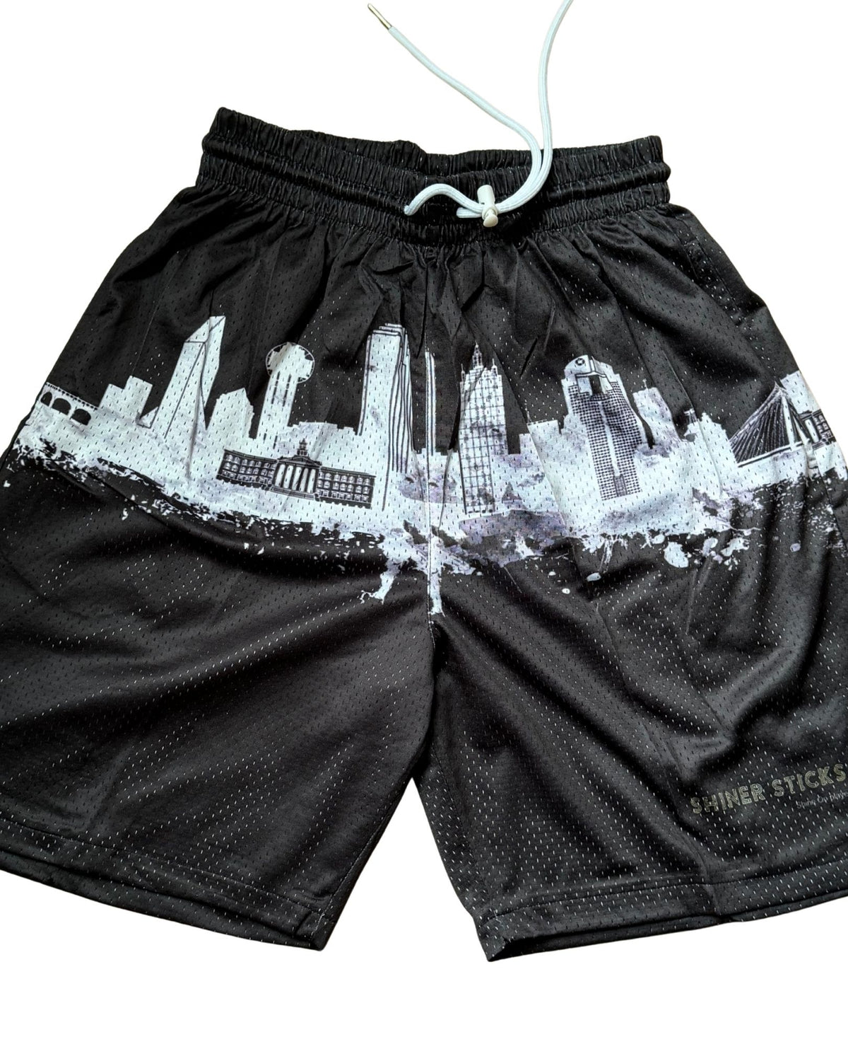 Dallas Skyline Mesh Athletic Shorts image 1