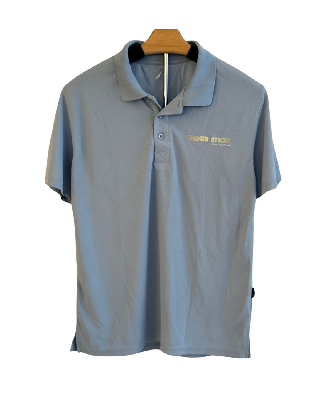 Microfibre Polo T-Shirt Unisex [Black | Grey | Blue] image 4