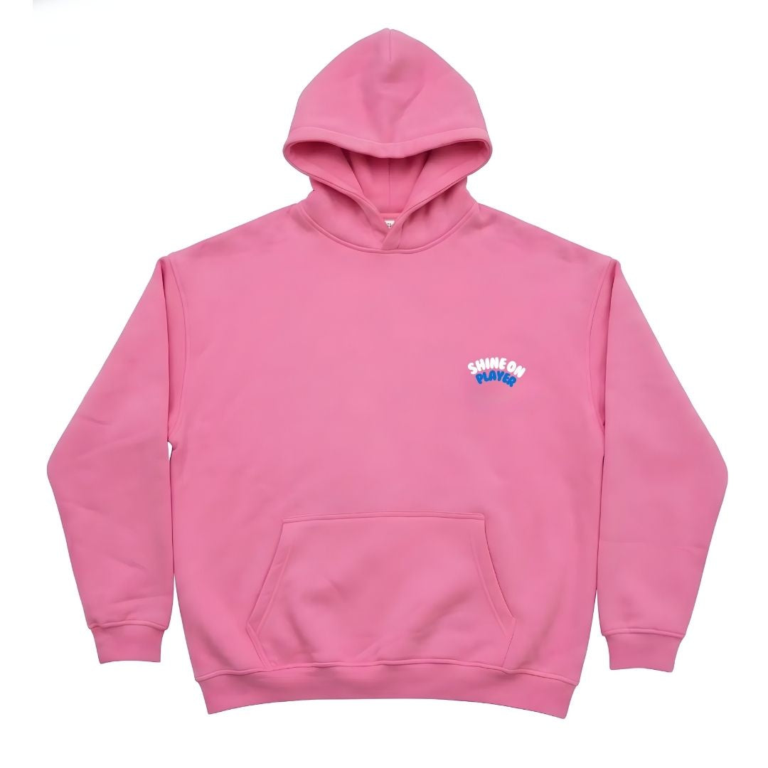Fleece-Lined Oversized Hoodies [Dark Grey | White | Khaki | Pink] image 12