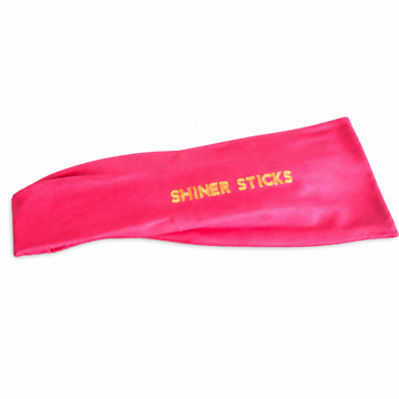 Pink Sports Headband - enhanced studio image